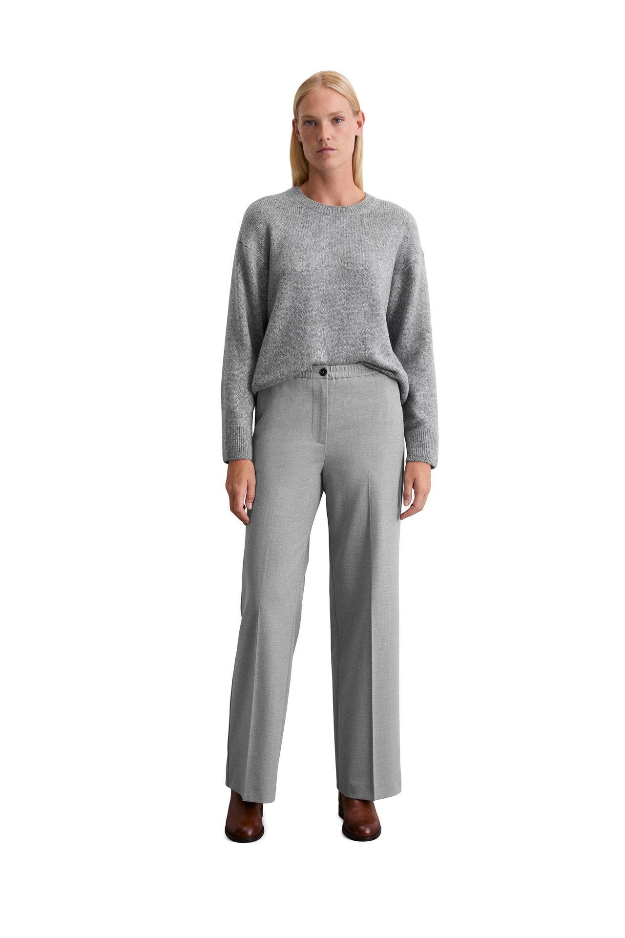 MARC O'POLO Wollmix-Pullover grau, Bild 1