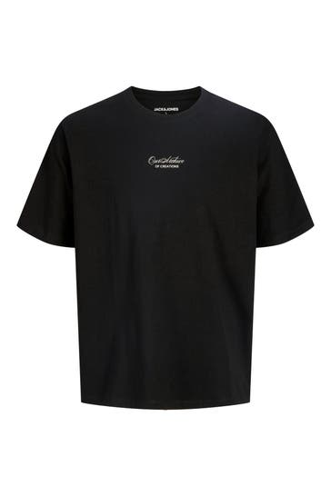 JACK & JONES T-Shirt schwarz