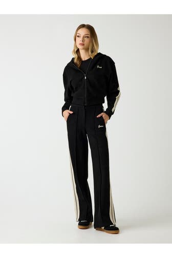 GUESS Sweatjacke schwarz