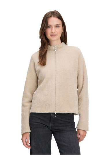 BETTY BARCLAY Strickjacke greige