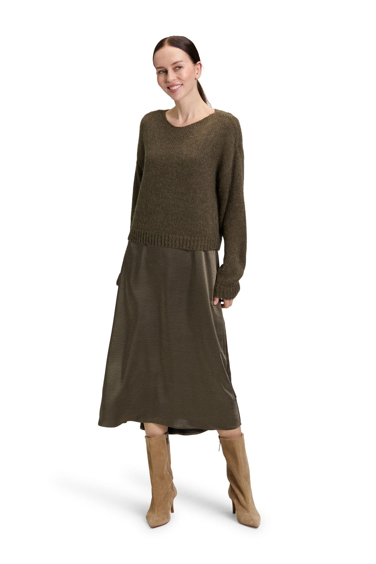 VERA MONT Kleid oliv, Bild 1