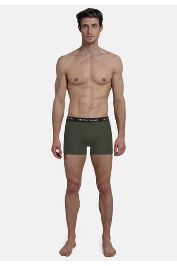 TOM TAILOR 3er-Pack Boxer Trunks mehrfarbig