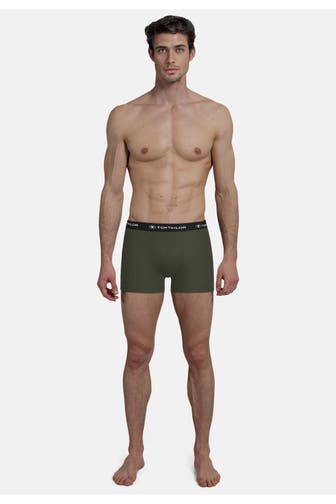 TOM TAILOR 3er-Pack Boxer Trunks mehrfarbig