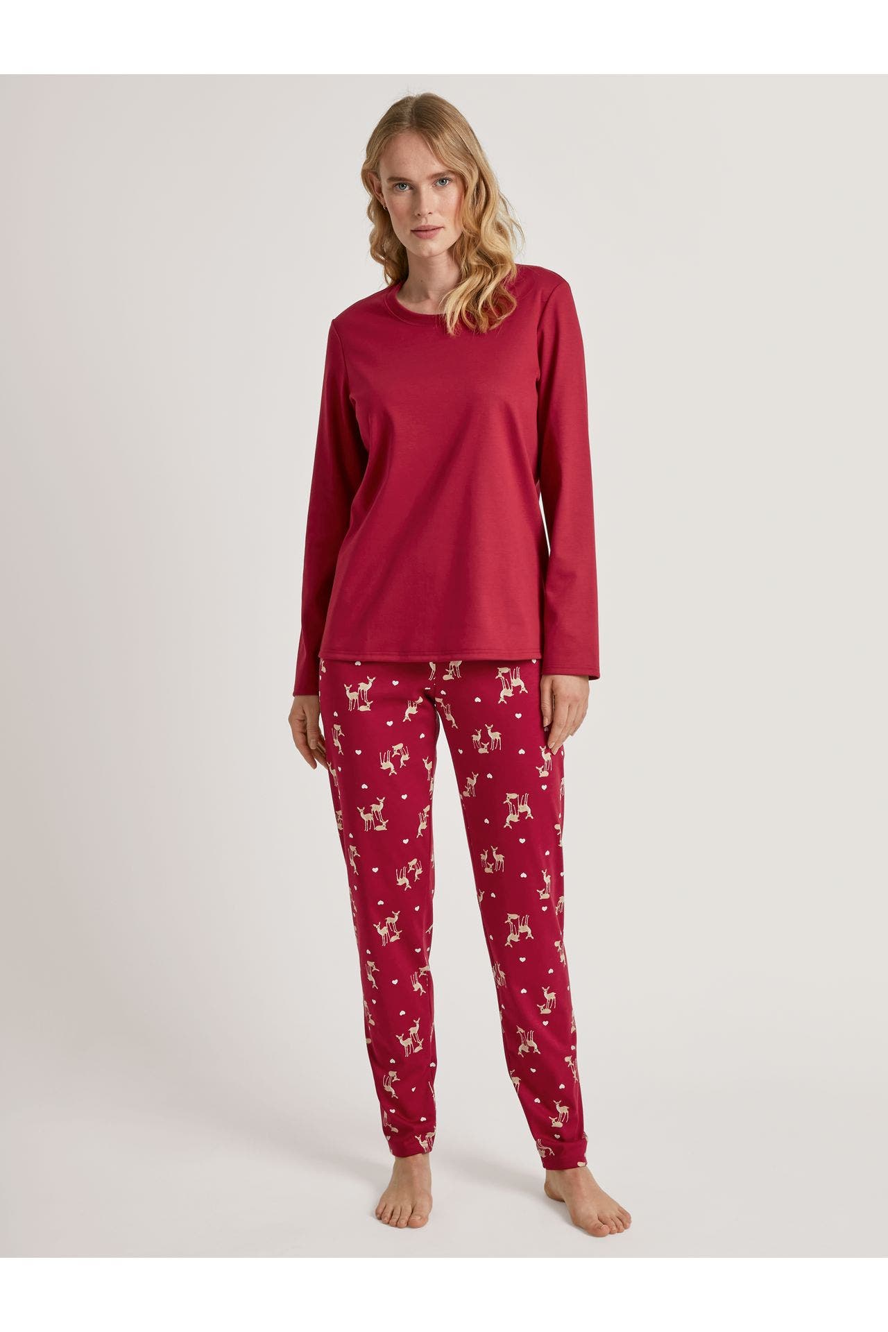 CALIDA Pyjama gemustert, Bild 1