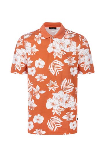 MAERZ MUENCHEN Polo-Shirt floral