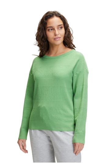BETTY & CO Strickpullover hellgrün