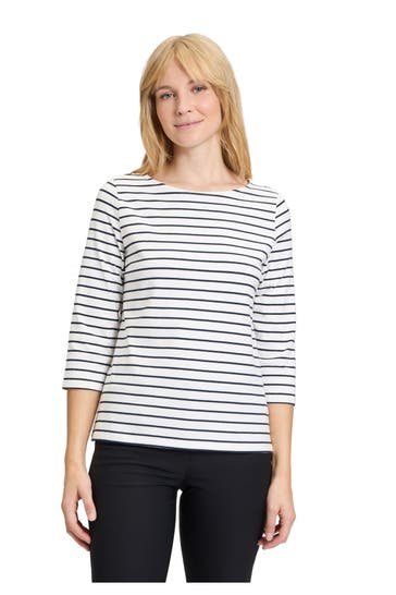 BETTY BARCLAY Langarmshirt gestreift