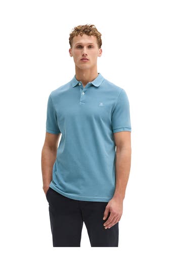 MARC O'POLO Polo-Shirt graublau