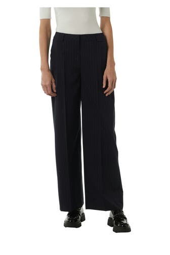 COMMA, Stoffhose dunkelblau