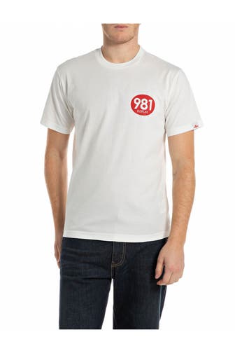 REPLAY T-Shirt weiß