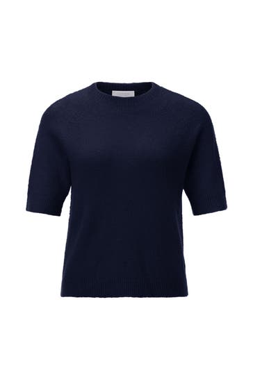 RICH & ROYAL Strickshirt dunkelblau
