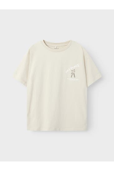 NAME IT - T-Shirt beige