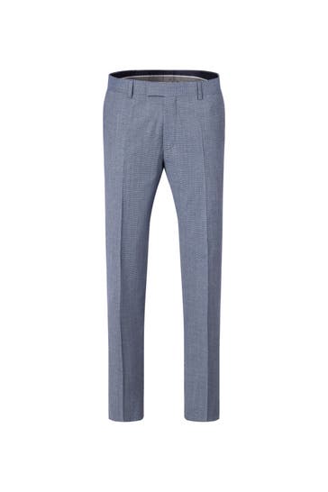 STRELLSON Wollmixhose 'Melwin' graublau