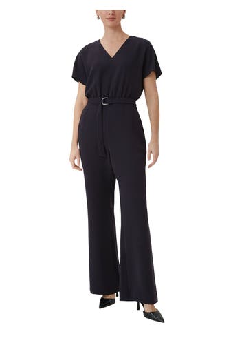 COMMA, Jumpsuit nachtblau