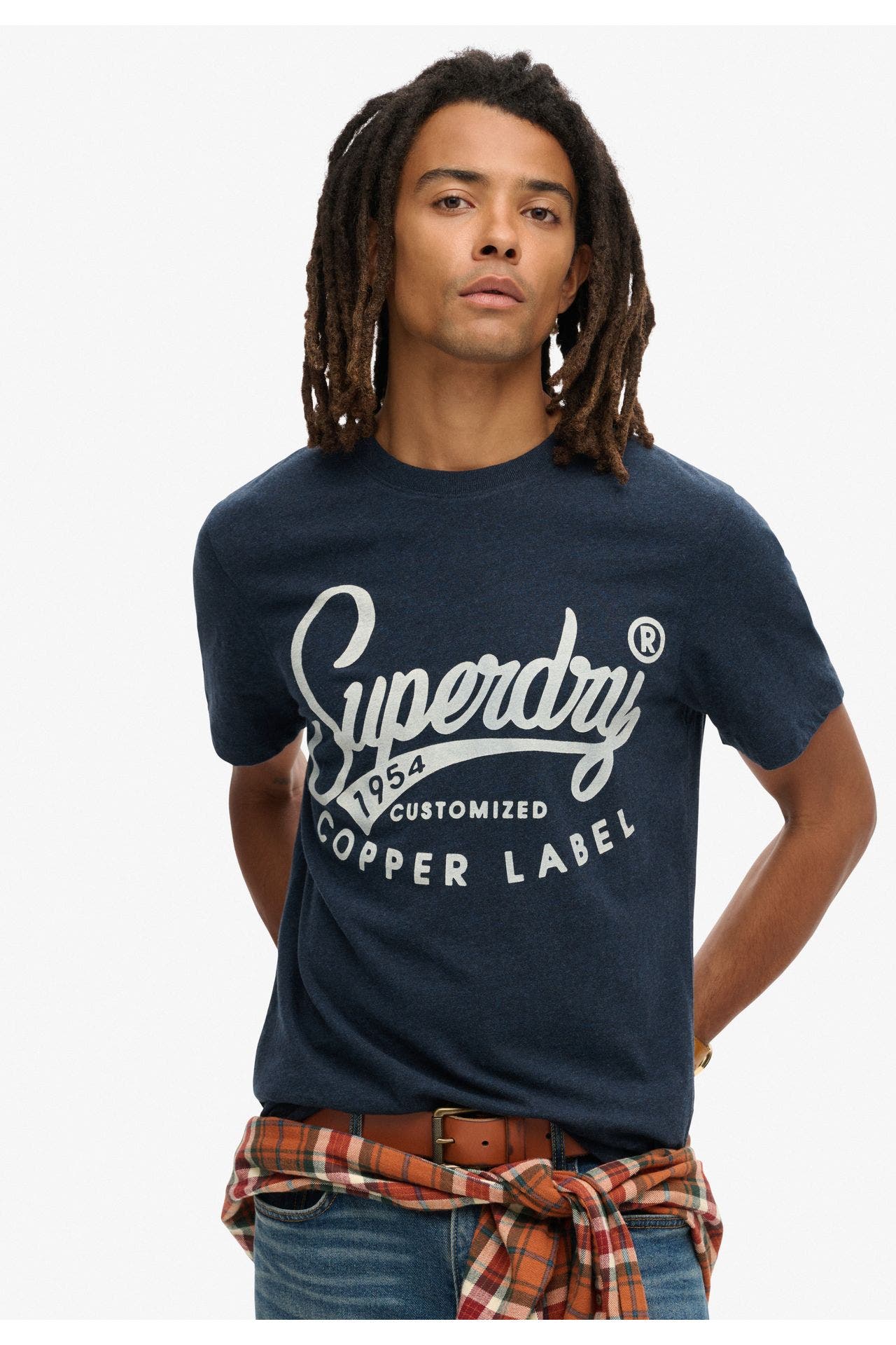 SUPERDRY T-Shirt dunkelblau, Bild 1