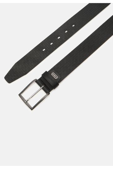 LLOYD BELTS Leder-Gürtel schwarz