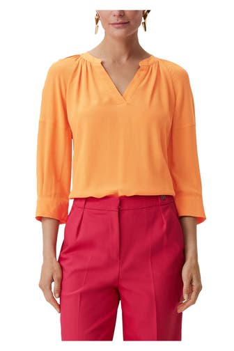 COMMA, Casual-Bluse hellorange
