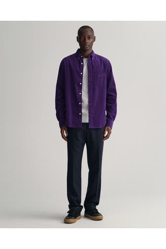 GANT Cordhemd lila