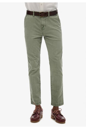 SUPERDRY Chino blassgrün