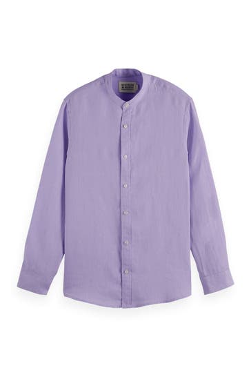 SCOTCH & SODA Leinenhemd lavendel