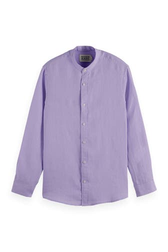 SCOTCH & SODA Leinenhemd lavendel