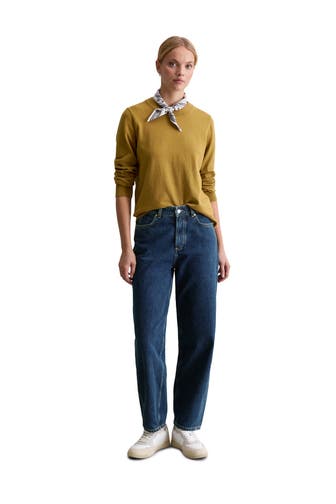 MARC O'POLO DENIM Strickpullover curry