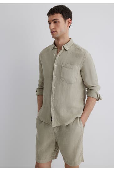 MAVI Casual-Hemd steingrau