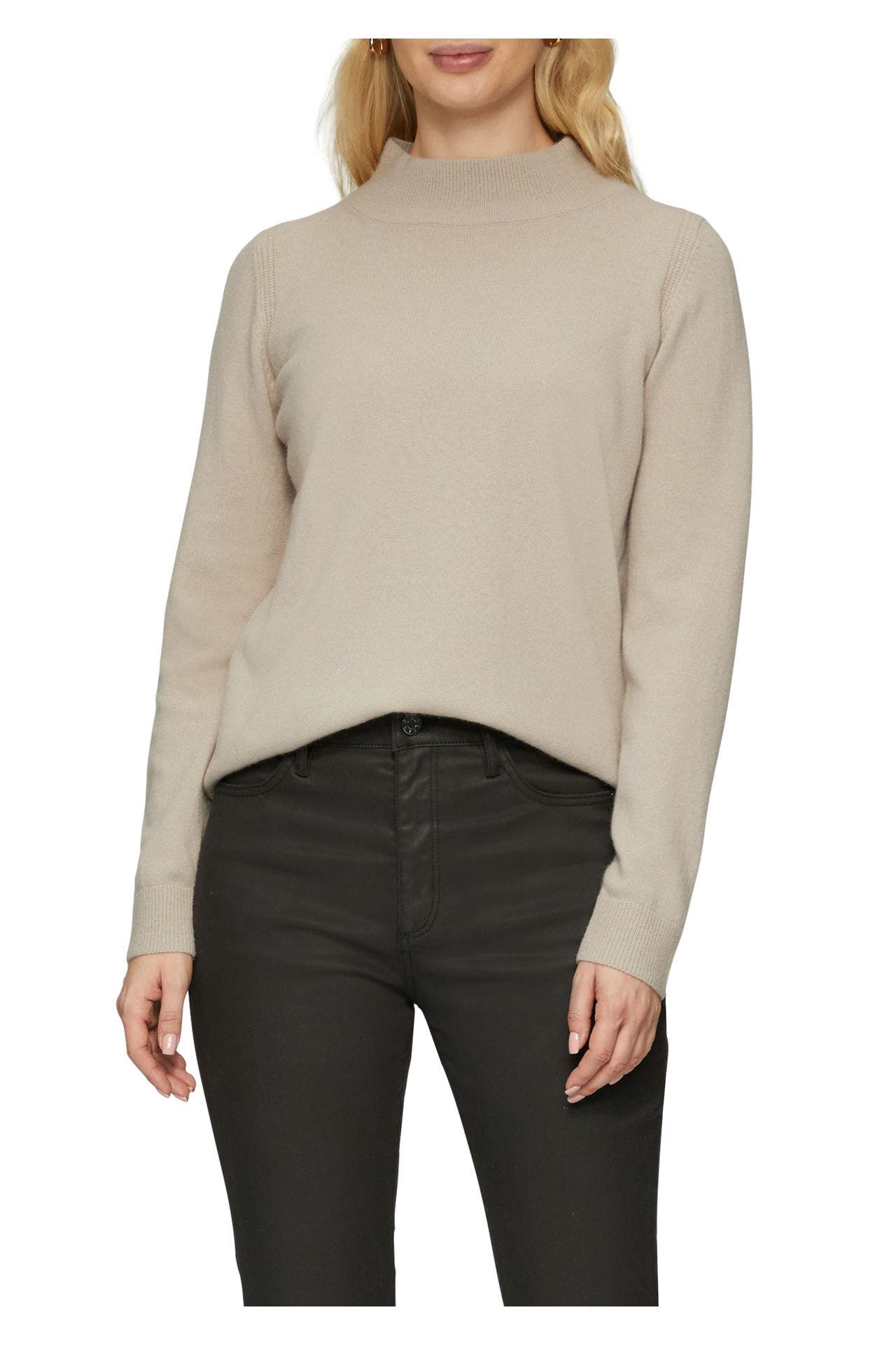S.OLIVER BLACK LABEL Wollmix-Pullover beige, Bild 1