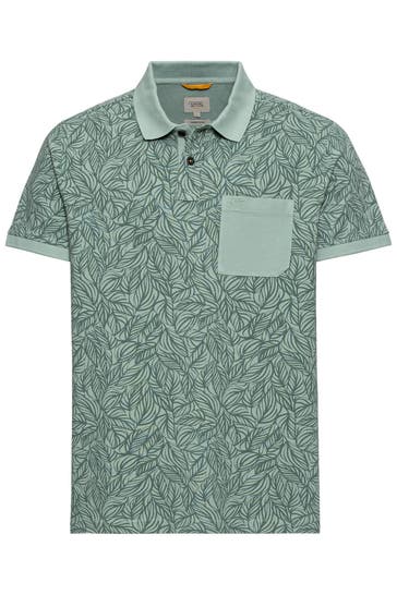 CAMEL ACTIVE Poloshirt gemustert