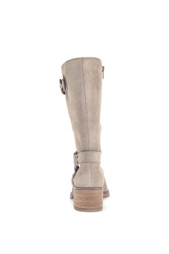 GABOR Biker-Boots 'Dreamvelour' beige
