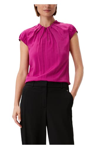 COMMA, Blusenshirt fuchsia