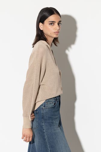 LUISA CERANO Cardigan beige