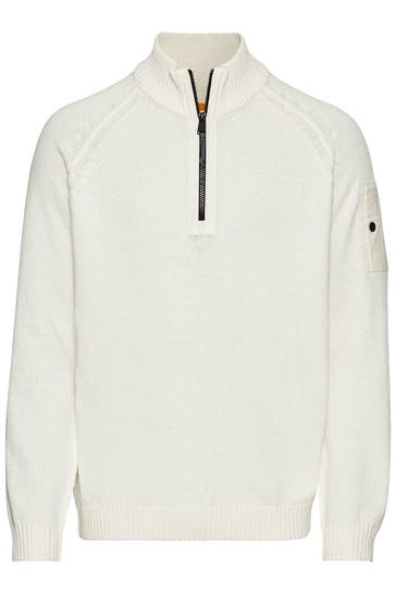 CAMEL ACTIVE Strick-Troyer weiß