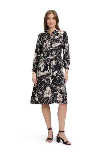 BETTY BARCLAY Midikleid gemustert