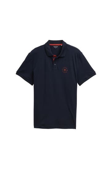 TOM TAILOR Polo-Shirt nachtblau