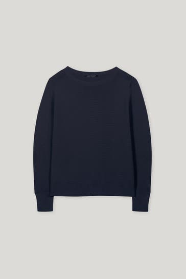 LUISA CERANO Strickpullover nachtblau