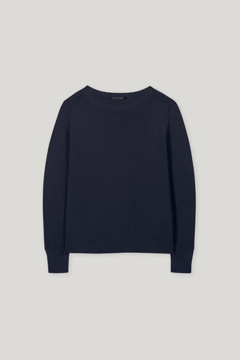 LUISA CERANO Strickpullover nachtblau