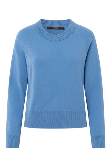 WINDSOR. Pullover Cashmere-Pullover blau