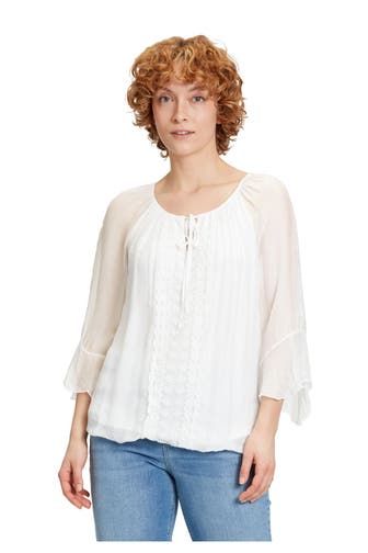 CARTOON Casual-Bluse weiß