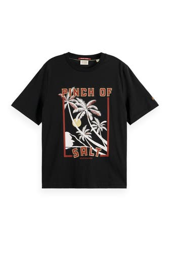 SCOTCH & SODA T-Shirt schwarz