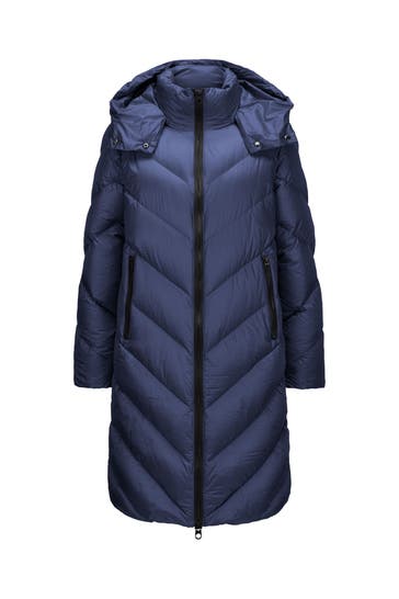 MILESTONE Daunenmantel 'Alissa' schwarzblau
