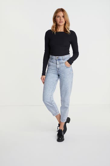 RICH & ROYAL Longsleeve schwarz
