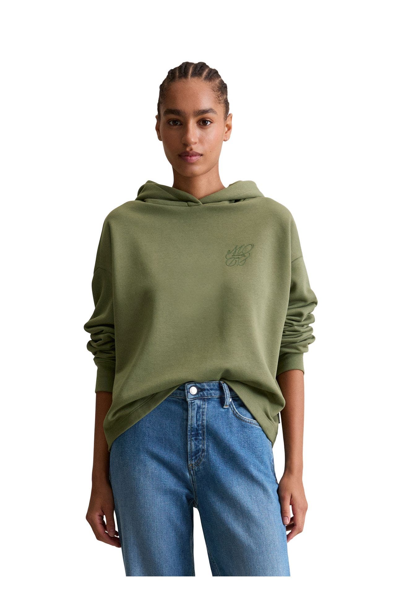 MARC O'POLO DENIM Hoodie salbeigrün, Bild 1