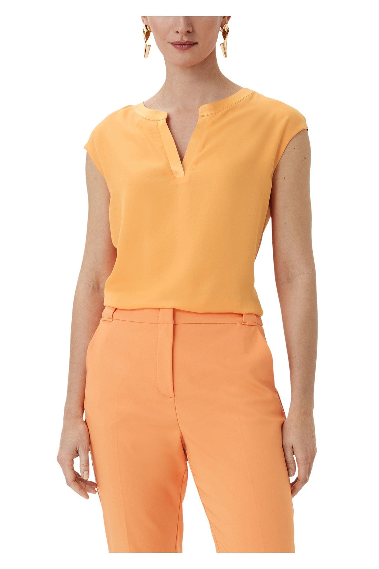 COMMA, T-Shirt orange, Bild 1