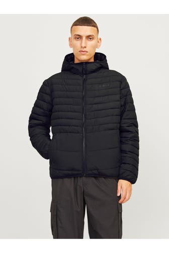 JACK & JONES Übergangsjacke schwarz