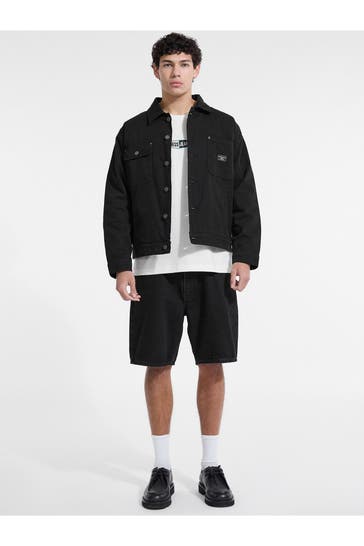 GUESS Jeansjacke schwarz