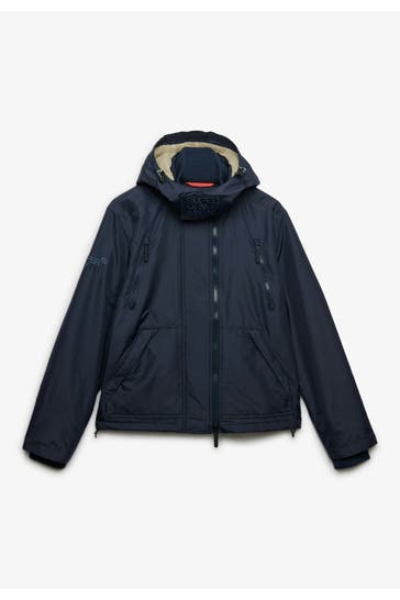SUPERDRY Dark blue lightweight jacket