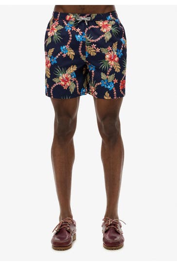 SUPERDRY Badeshorts floral
