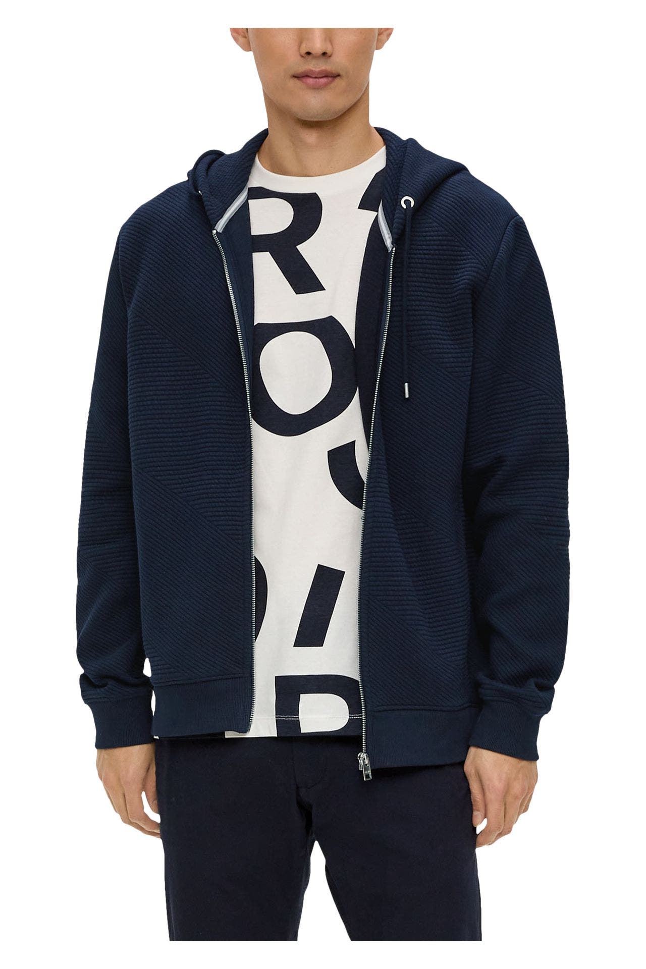 S.OLIVER Sweatjacke dunkelblau, Bild 1