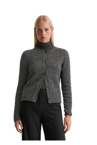 MARC O'POLO Cardigan dunkelgrau